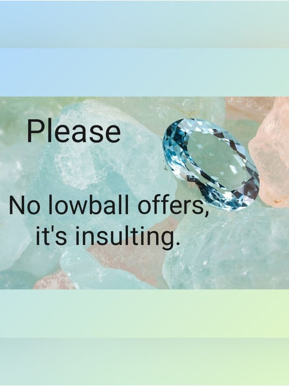 Thank You For Respectful Offers